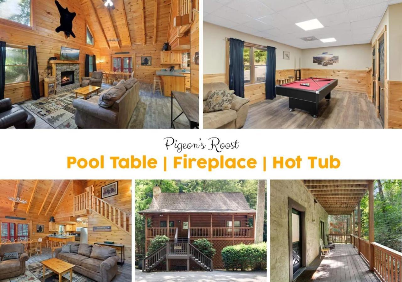5Br Smoky Cabin Hot Tub, Games, 1 Mi To Parkway Pigeon Forge Luaran gambar